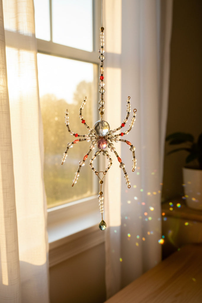 Crystal Spider Sun Catchers - Connie’s Crystals 