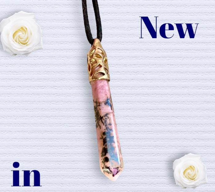 Large Rhodonite Point - Connie’s Crystals 