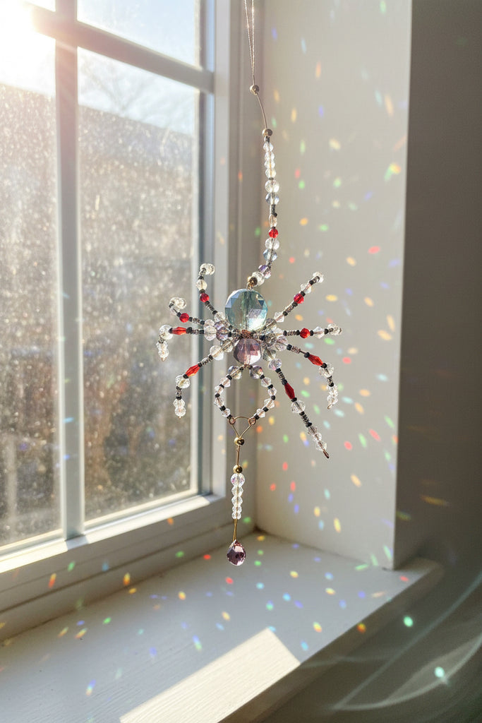 Crystal Spider Sun Catchers - Connie’s Crystals 