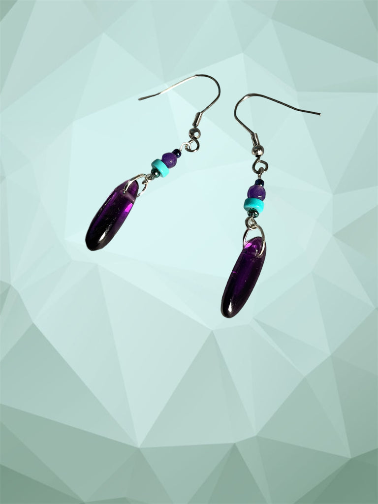 Amethyst Dangle Earrings