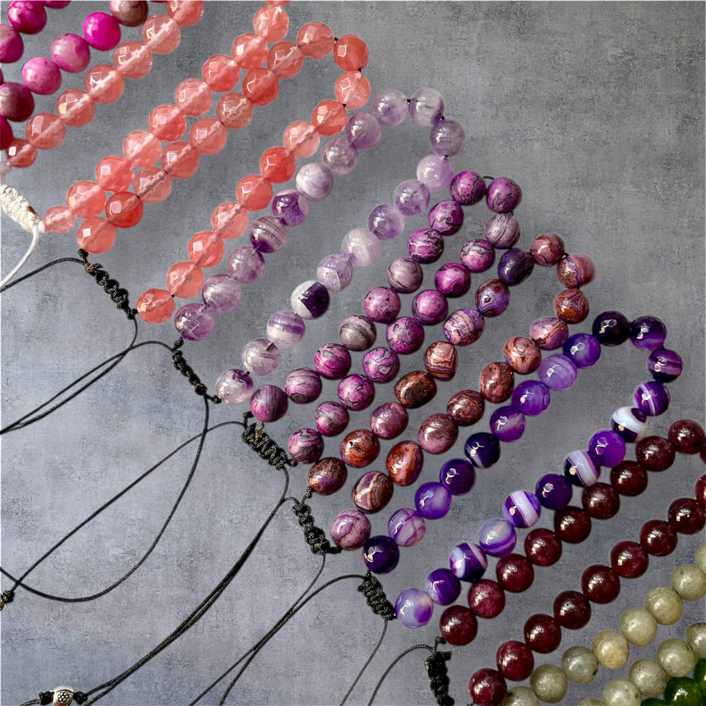 Gemstone Adjustable Bracelets