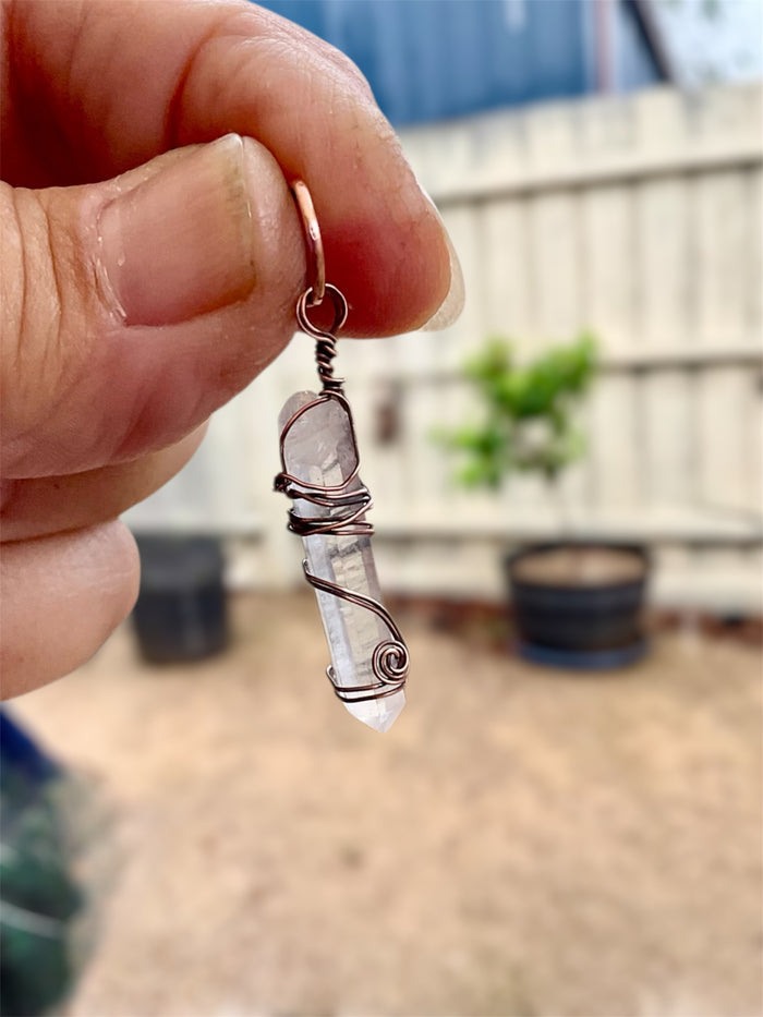 Clear Quartz Crystal Point