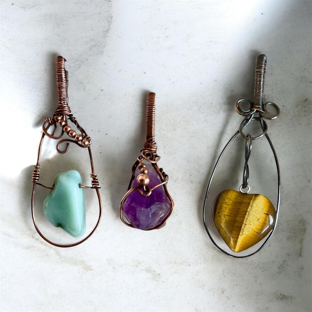 Mini Gemstone Pendants - Connie’s Crystals 