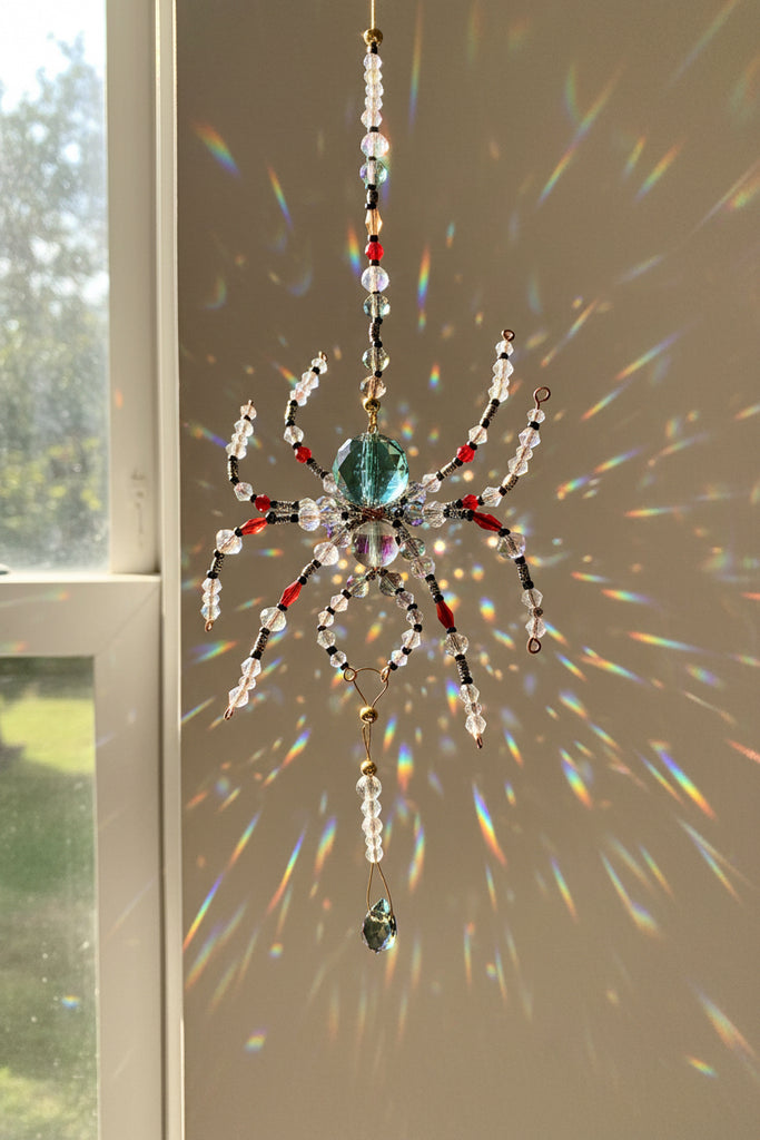 Crystal Spider Sun Catchers - Connie’s Crystals 