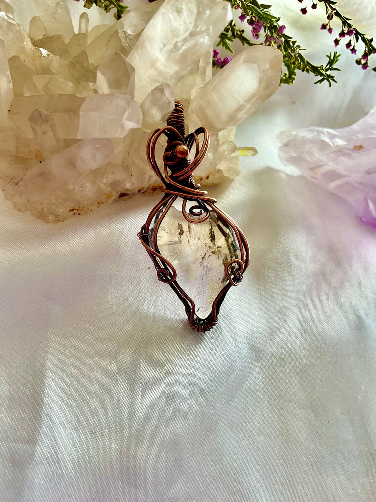 Ametrine Wire Wrapped Pendants
