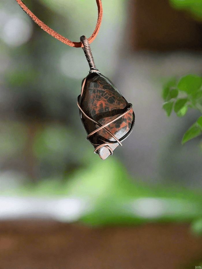 Spider Jasper Pendant - Connie’s Crystals 