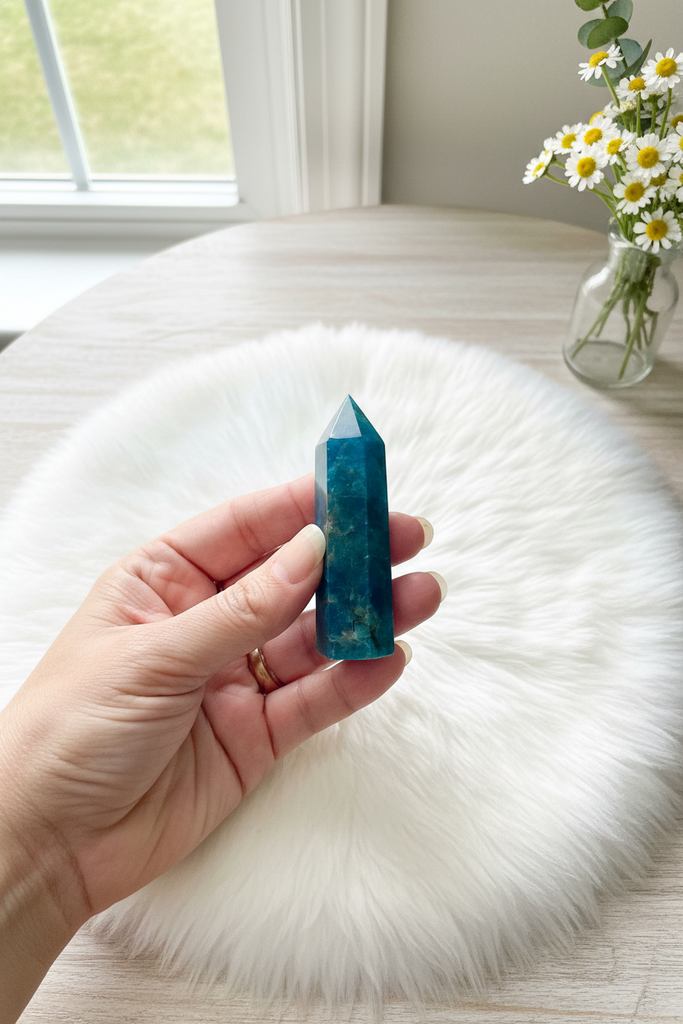 Blue Apatite Generator Tower