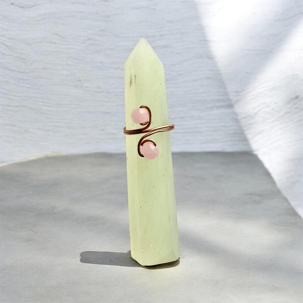 Adjustable Gemstone Rings - Connie’s Crystals 