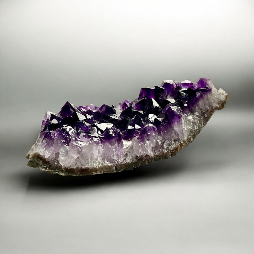 Deep Purple Amethyst Cluster