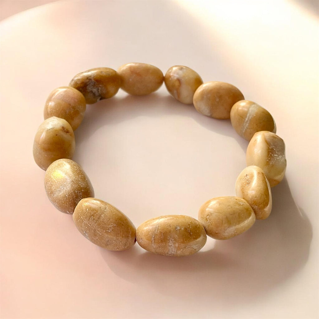 Sunstone Chunky 12 mm Bracelet