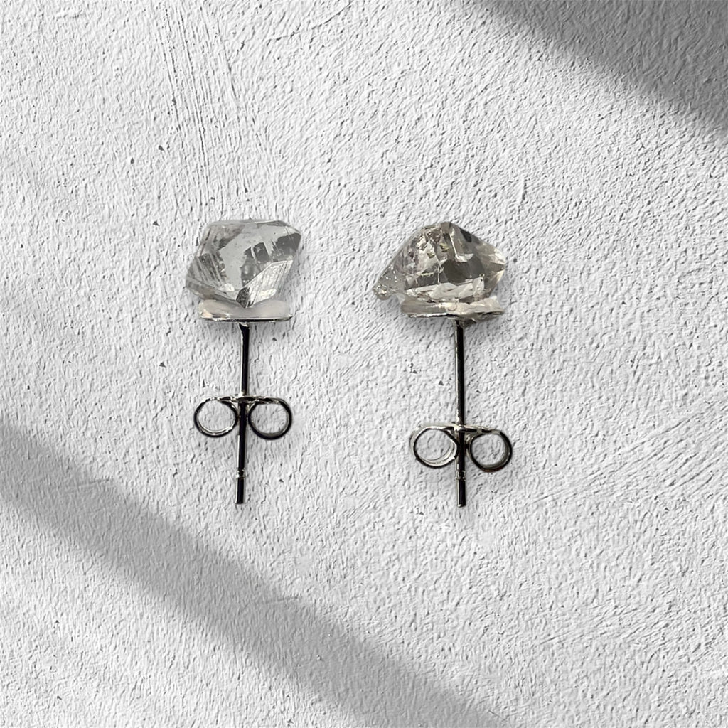 Sterling Silver Gemstone Stud Earrings