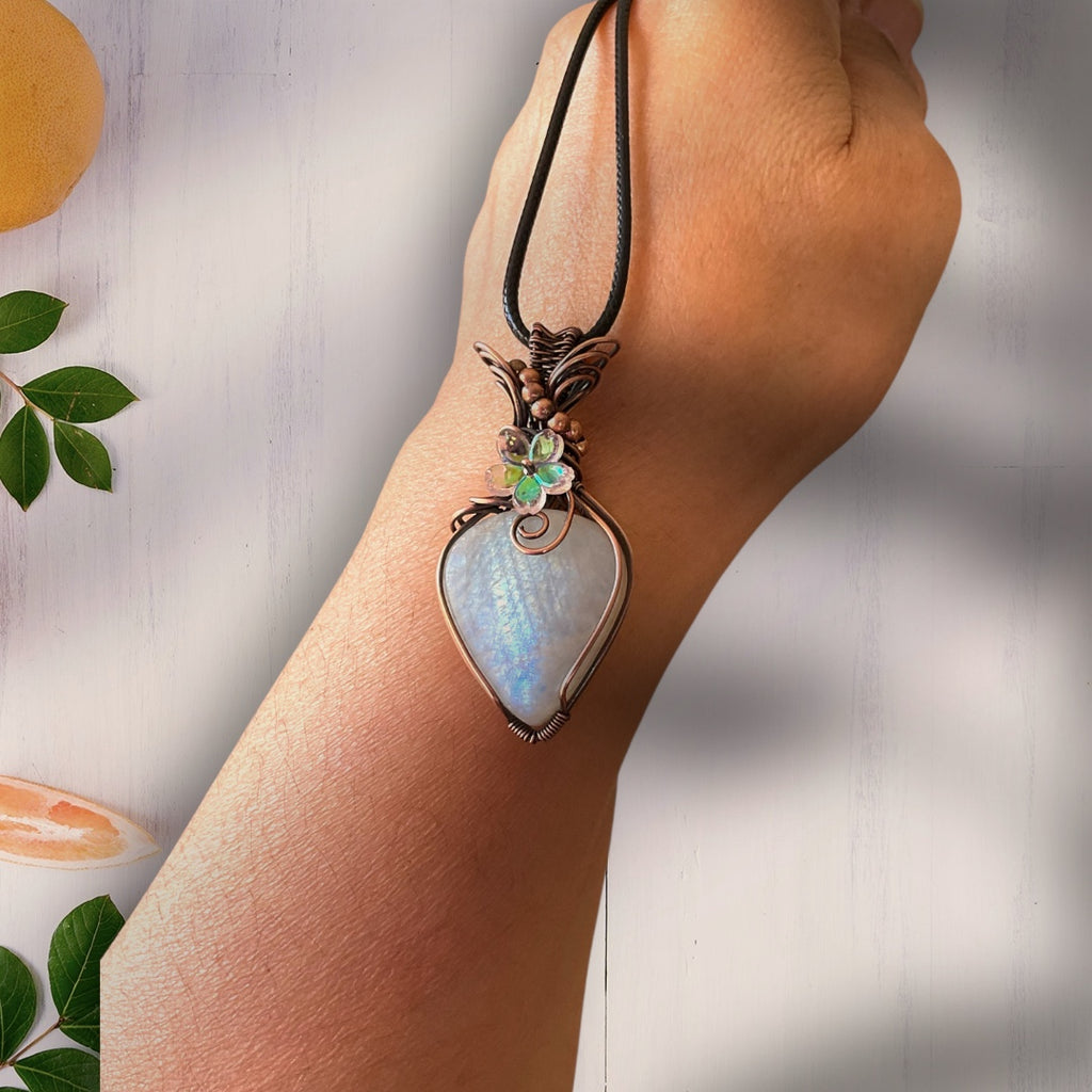 African Moonstone Pendant