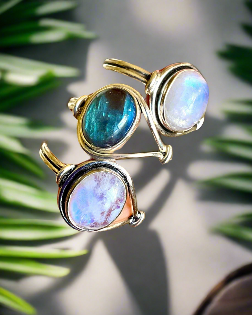 Sterling Silver Gemstone Rings - Connie’s Crystals 