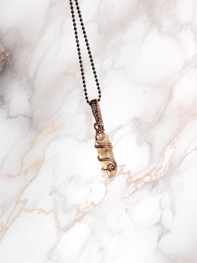 Sunstone Wire Wrapped Point
