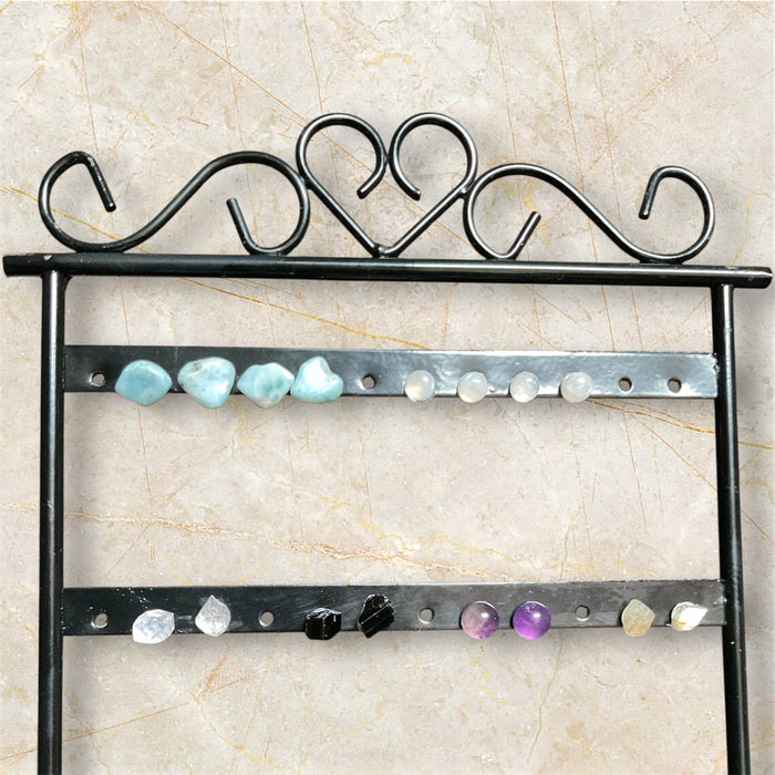 Sterling Silver Gemstone Stud Earrings