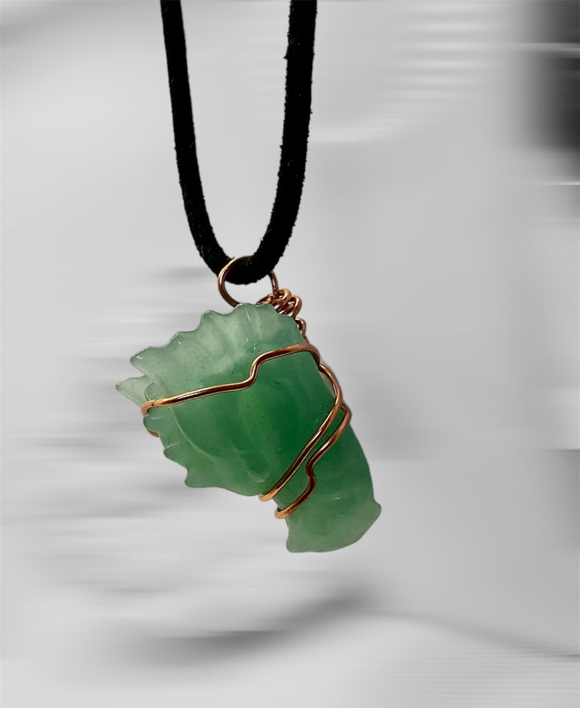Aventurine Dragon Pendant - Connie’s Crystals 