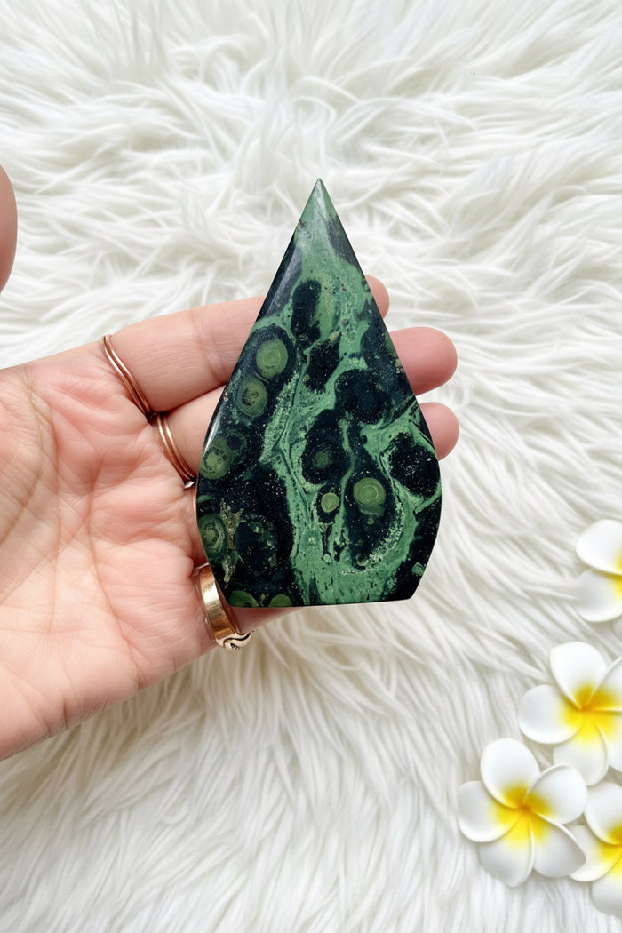 Kambaba Jasper Freeform Flame