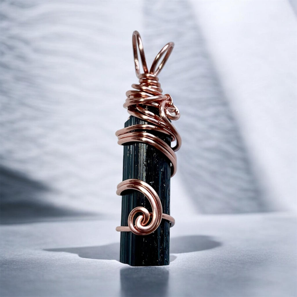 Black Tourmaline Pendants - Connie’s Crystals 