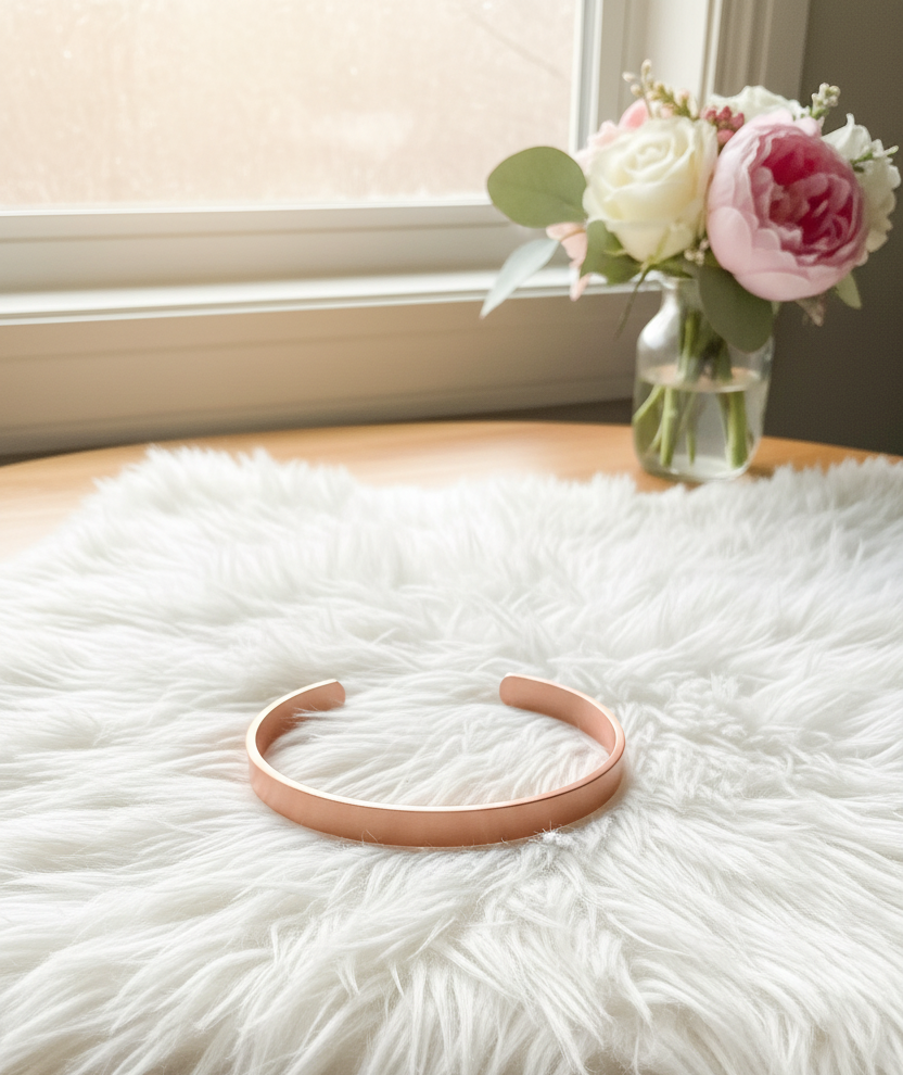 Solid Copper Cuff Bracelets - Connie’s Crystals 