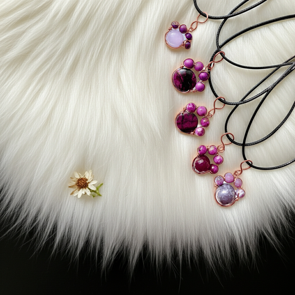 Pet Paws Pendants – Honor the Bond You Share - Connie’s Crystals 
