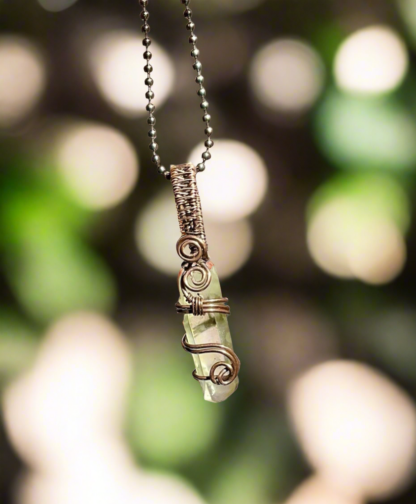 Sunstone Wire Wrapped Point