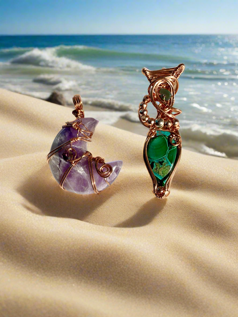 Chrysocolla in Malachite With Black Ethiopian Opal