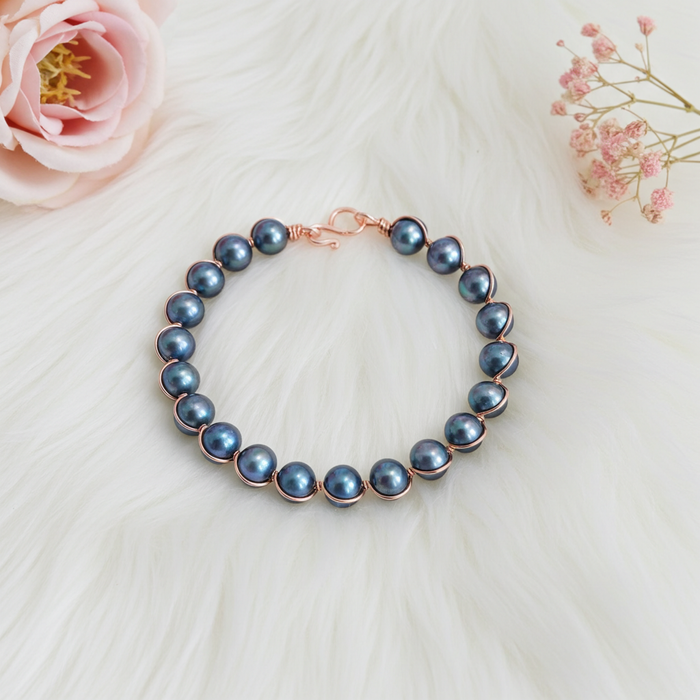 Freshwater Pearl Handcrafted Bracelet - Connie’s Crystals 