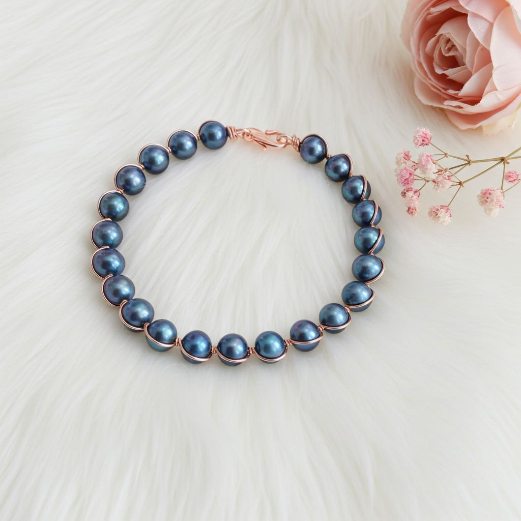 Freshwater Pearl Handcrafted Bracelet - Connie’s Crystals 