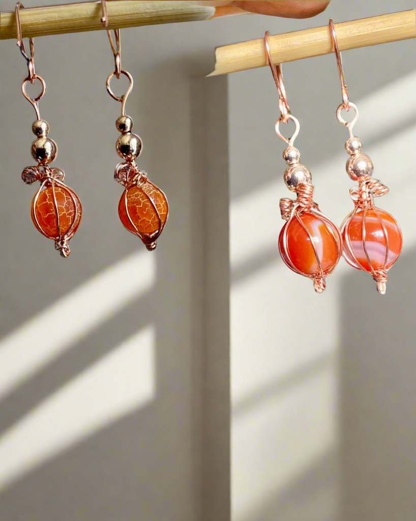 Halloween Pumpkin Earrings