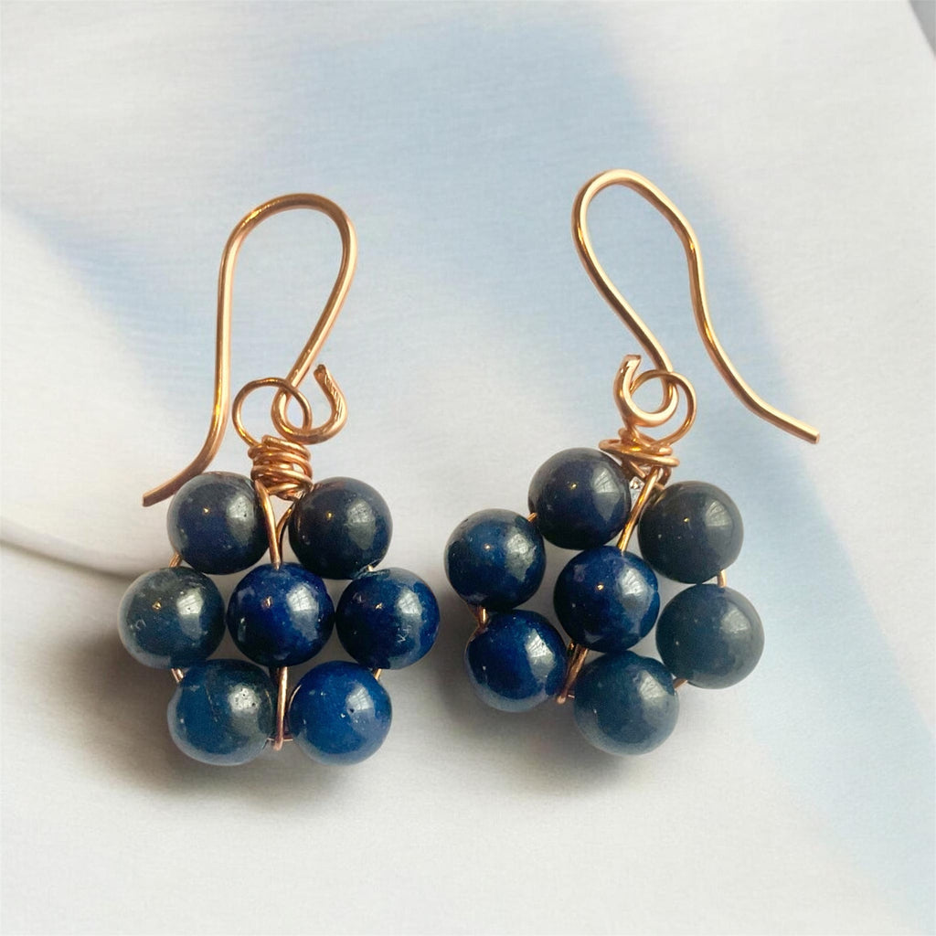 Beaded Flower Earrings & Pendant Necklaces – Handmade by Connie’s Crystals
