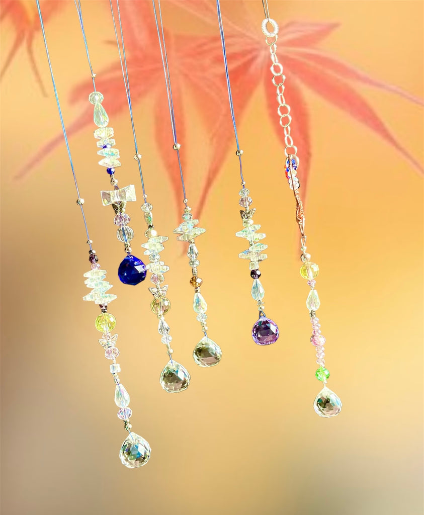 Crystal Sun Catcher for Car Mirror