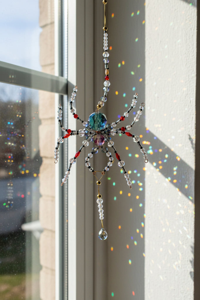 Crystal Spider Sun Catchers - Connie’s Crystals 
