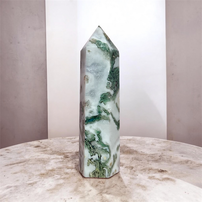 Moss Agate Generator Tower