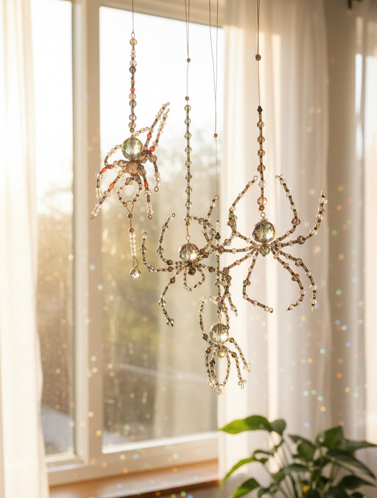 Crystal Spider Sun Catchers - Connie’s Crystals 