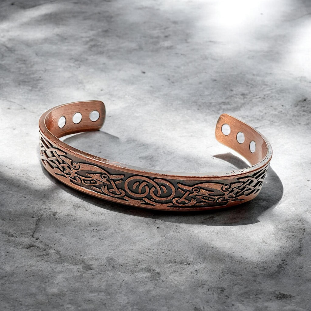 Solid Copper Cuff Bracelets - Connie’s Crystals 