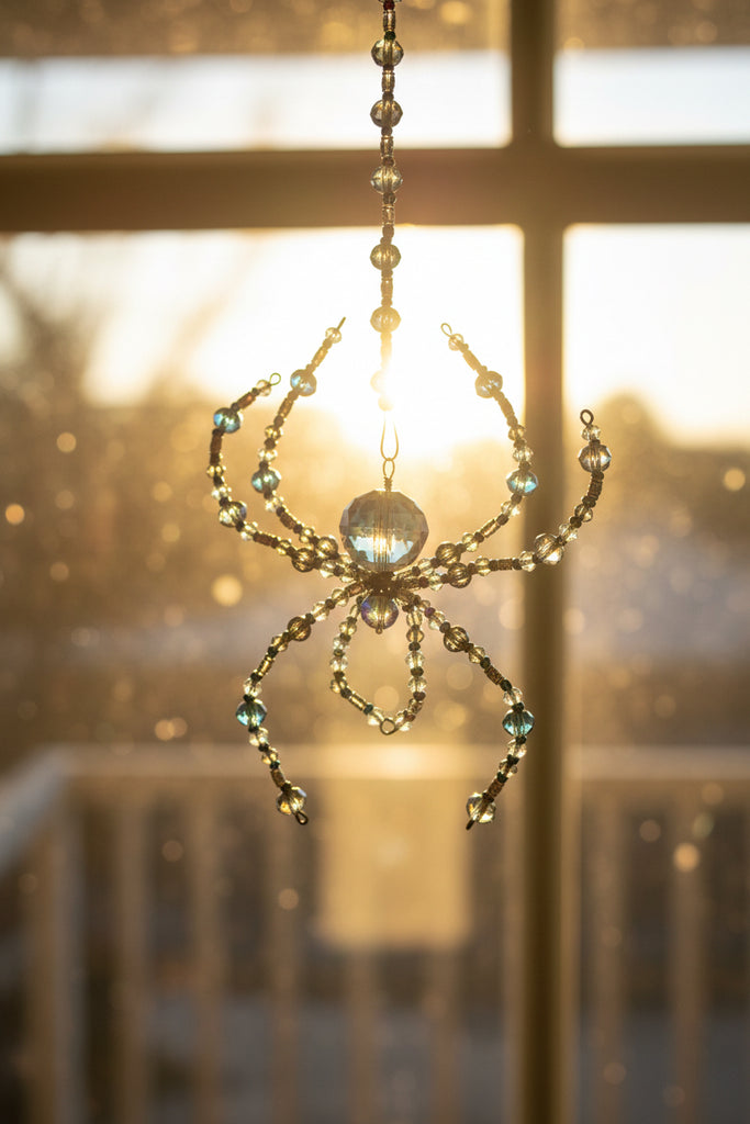 Crystal Spider Sun Catchers - Connie’s Crystals 