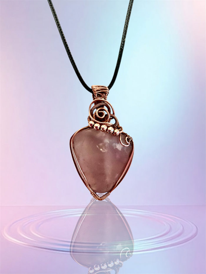 Lavender Amethyst Pendant
