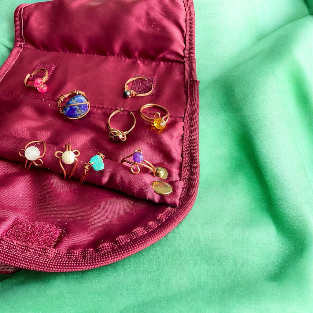 Adjustable Gemstone Rings - Connie’s Crystals 