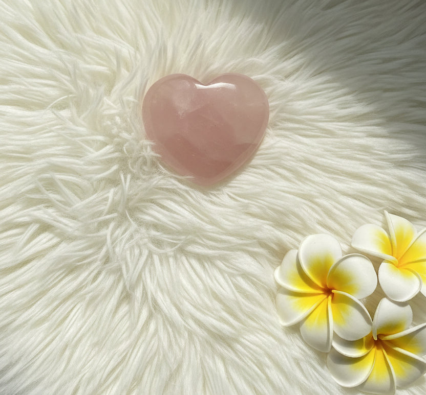 Rose Quartz Puffy Heart 💗