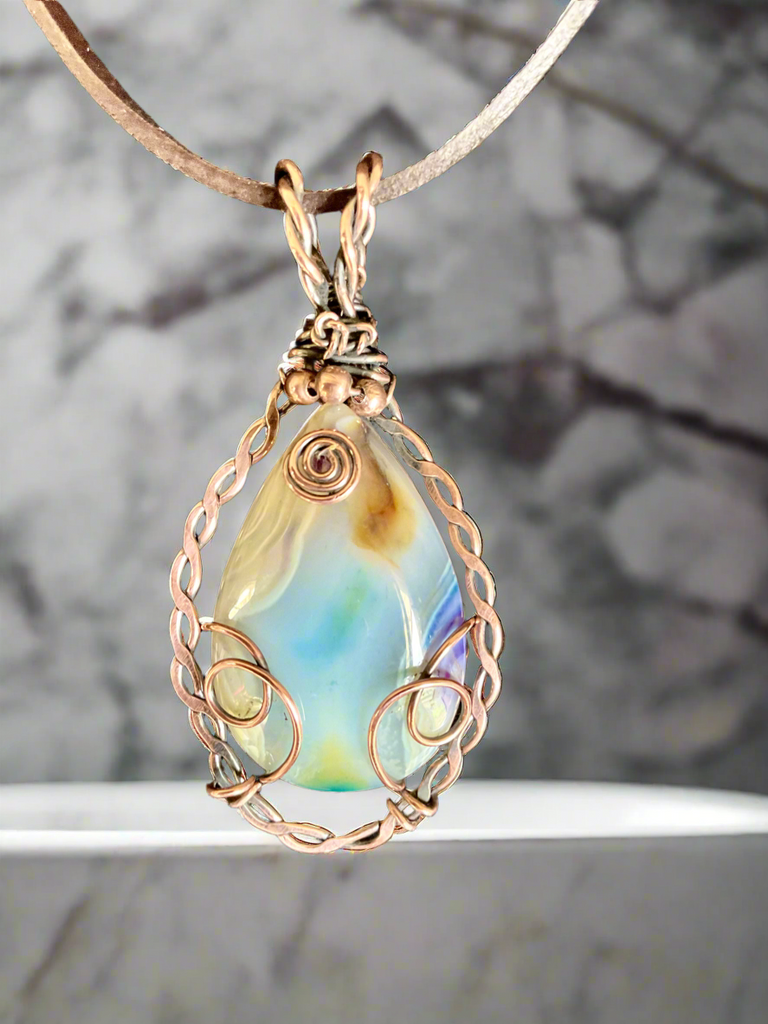 Banded Madagascan Agate Pendant - Connie’s Crystals 