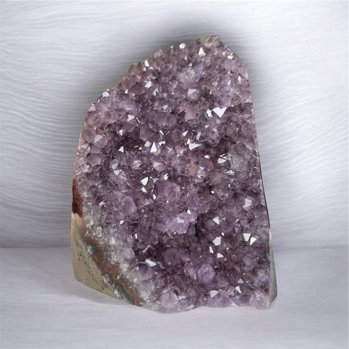 Natural Amethyst Geode Quartz Cathedral Cluster Cave 1647g