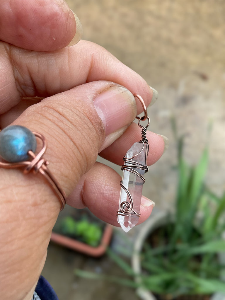 Clear Quartz Crystal Point