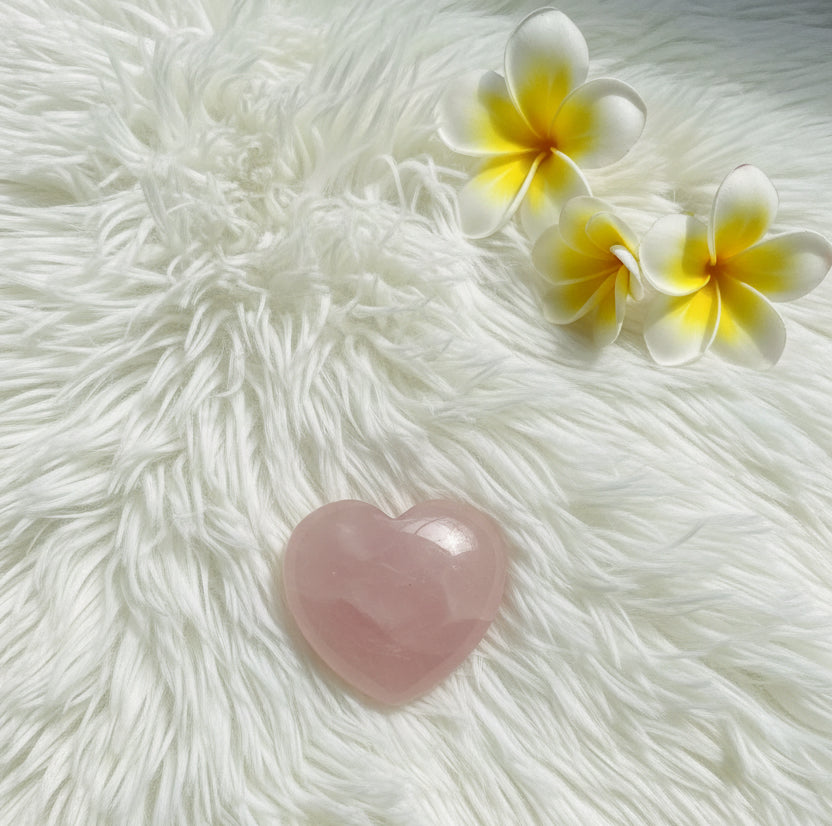 Rose Quartz Puffy Heart 💗