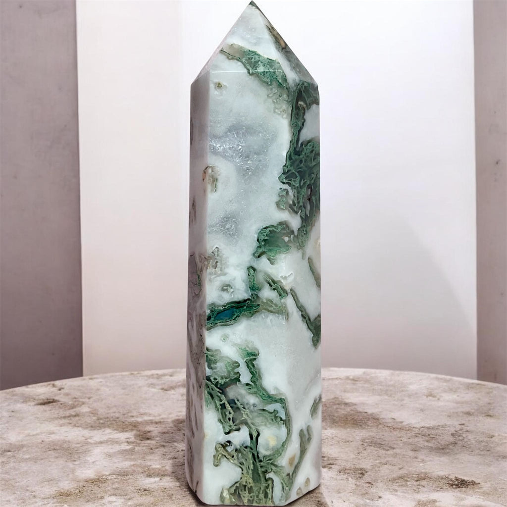 Moss Agate Generator Tower