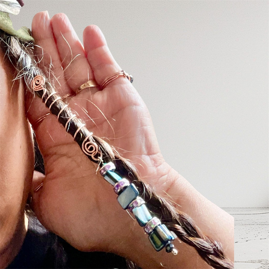 Dreadmates-Gemstone Hair Accessories