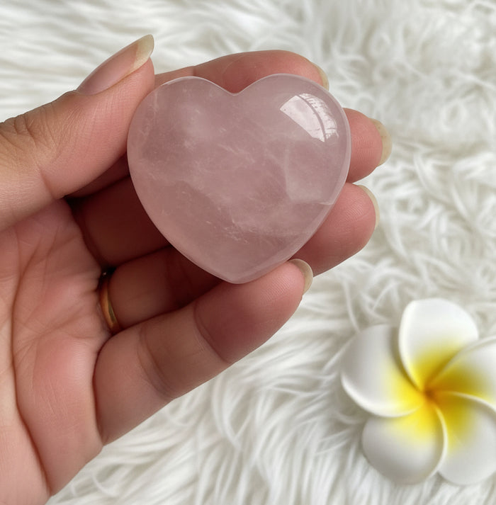 Rose Quartz Puffy Heart 💗