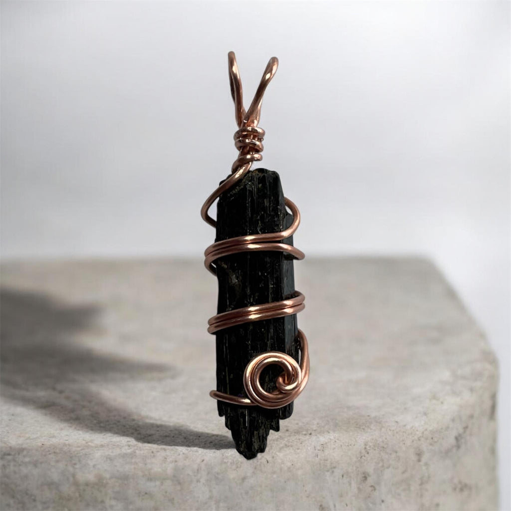 Black Tourmaline Pendants - Connie’s Crystals 