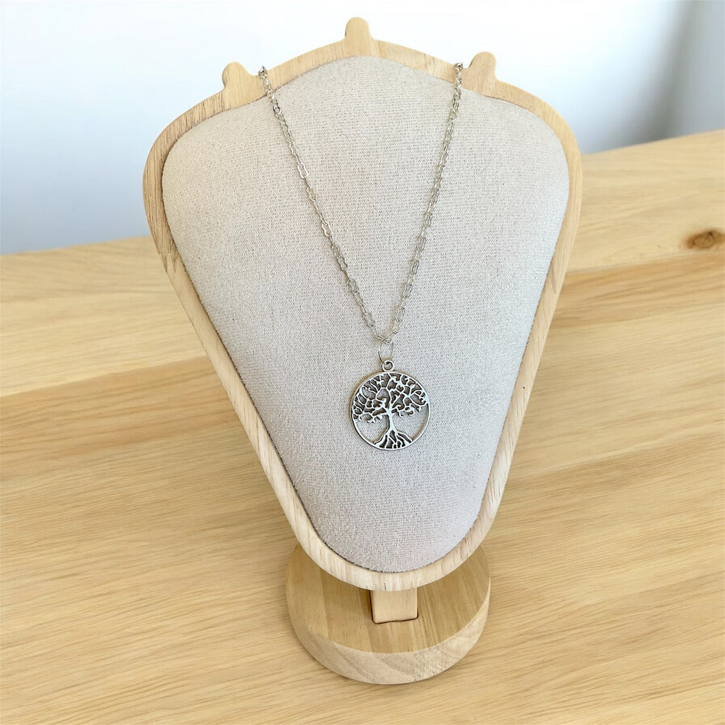 Tibetan Silver Tree of Life Pendant - Connie’s Crystals 