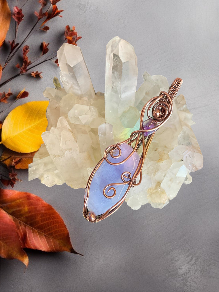 Blue Lace Agate Pendant