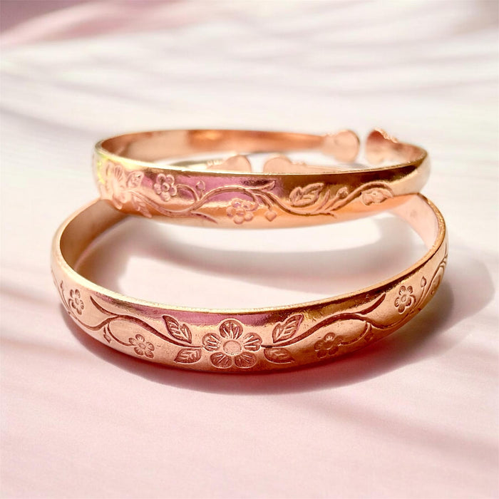 Solid Copper Cuff Bracelet